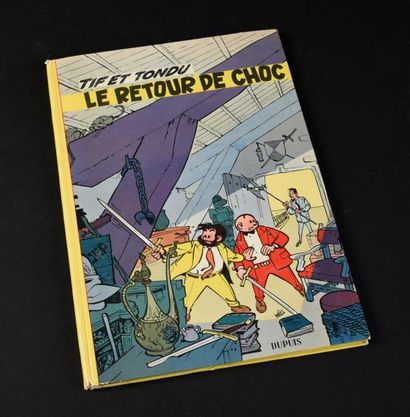 WILL Tif et Tondu 05. Le retour de Choc.
Edition originale cartonnée Française Dupuis...
