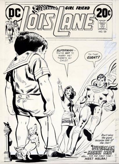 ADAMS Neal (né en 1941) & OKSNER Bob (1916-2007) SUPERMAN'S GIRL FRIEND, LOIS LANE...