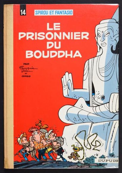 FRANQUIN SPIROU 14. Le prisonnier du Bouddha.
Edition originale. Album en très bel...