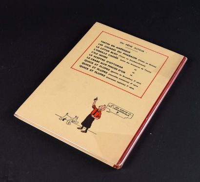 HERGÉ TINTIN 02. Tintin au Congo. Casterman A14 - Casterman 1941.
Dos pellior rouge...