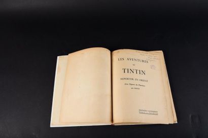 HERGÉ TINTIN 04. LES CIGARES DU PHARAON. P6.
Edition originale 1934.
Sans hors texte...
