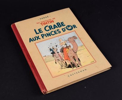 HERGÉ TINTIN 09 - Le Crabe aux Pinces d'Or
Edition originale pinces vers le bas....