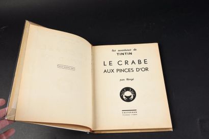 HERGÉ TINTIN 09 - Le Crabe aux Pinces d'Or
Edition originale pinces vers le bas....