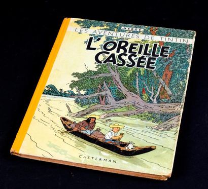 HERGÉ TINTIN 06 ET 11. L'Oreille cassée (A23 - 1944) et Le Secret de la Licorne (A23...
