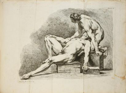 Charles-Antoine JOMBERT Méthode pour apprendre le dessin [...]. Enrichie de cent...