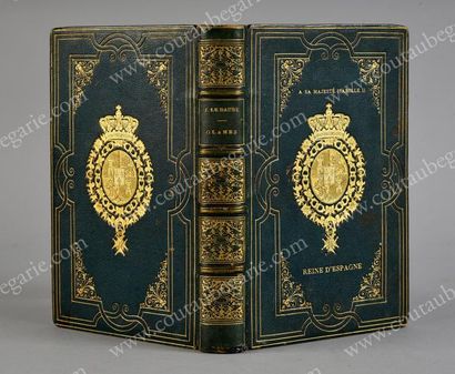 null * BIBLIOTHÈQUE DE LA REINE ISABELLE II D'ESPAGNE (1830-1904).
LE BAUBE J. Glanes...