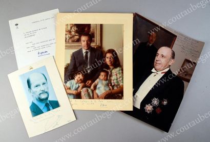 null ALFONSO, prince de Bourbon, duc de Cadix (1936-1989).
Portrait photographique...