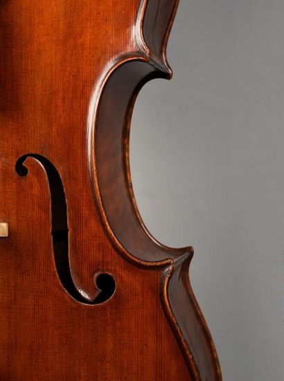 null Rare et superbe violoncelle vénitien d'Eugénio DEGANI.
Daté de 1889. lI mesure...