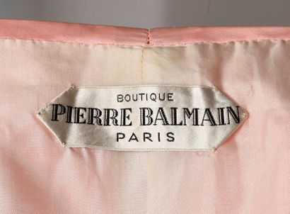 null Robe d'intérieur griffée Pierre Balmain Boutique, Paris, vers 1950-1960, robe...