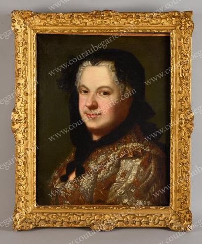 ÉCOLE FRANÇAISE DU XIXe SIÈCLE Portrait de Marie Lezczinska, reine de France, née...