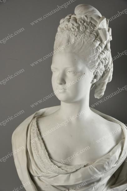 D'APRÈS LOUIS-SIMON BOIZOT (1743-1809) Princesse Marie-Josèphe de Savoie, comtesse...