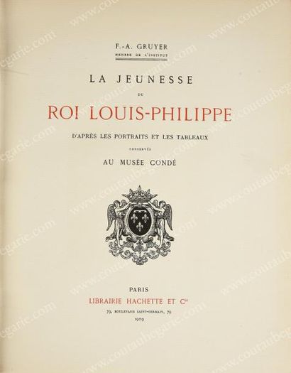 null GRUYER
La jeunesse du roi Louis-Philippe d'après les portraits et les tableaux...