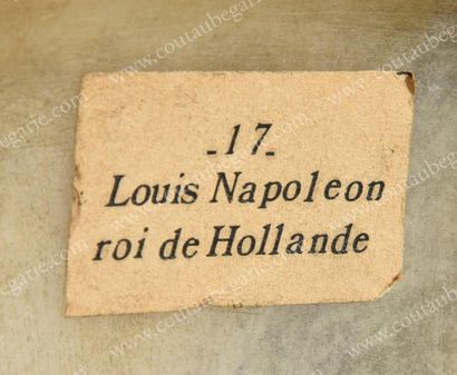 École du XIXe siècle Louis Bonaparte, roi de Hollande (1778-1848).
Buste en albâtre...
