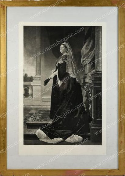 VON ANGELI Heinrich (1840-1925) La reine Victoria de Grande-Bretagne (1819-1901).
Grande...
