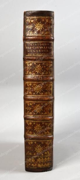 null [ORDRE DU SAINT-ESPRIT].
POULLAIN DE SAINT FOIX Germain-François.
Catalogue...