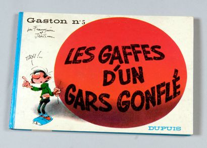 FRANQUIN GASTON 05.Les gaffes d'un gars gonflé. Dupuis, 1967. Edition originale à...