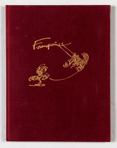 FRANQUIN Livre d'or Franquin Jacky Goupil, 1982, TT n°275/500, signé. Edition originale...