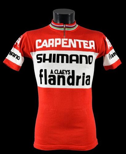 null Daniel Rebillard
Maillot porté avec l'équipe Flandria-Carpentier-Shimano lors...