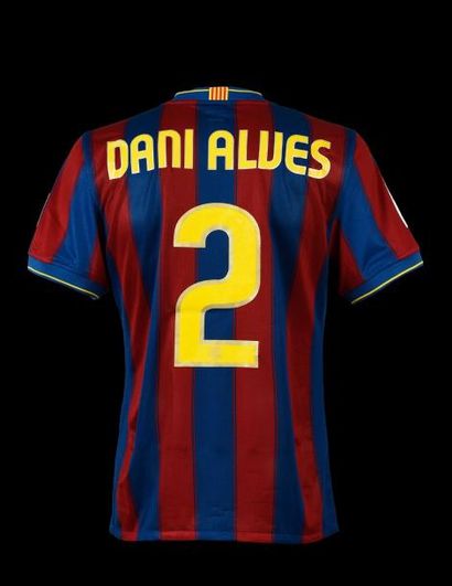 null Dani Alves n°2
Maillot porté avec le FC Barcelone lors de la saison 2009-2010...