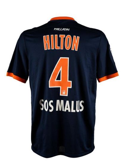 null Vitorino Hilton n°4
Maillot porté avec le Montpellier Hérault face au Stade...