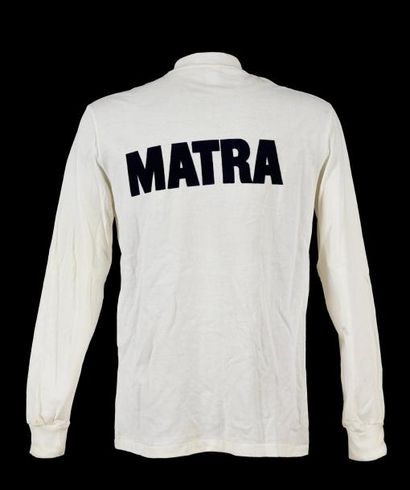 null Maillot sans numéro du Matra Racing utilisé entre 1982 et 1984 pour le Championnat...