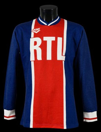 null Maillot sans numéro du Paris Saint-Germain pour la saison 1977-1978 du Championnat...