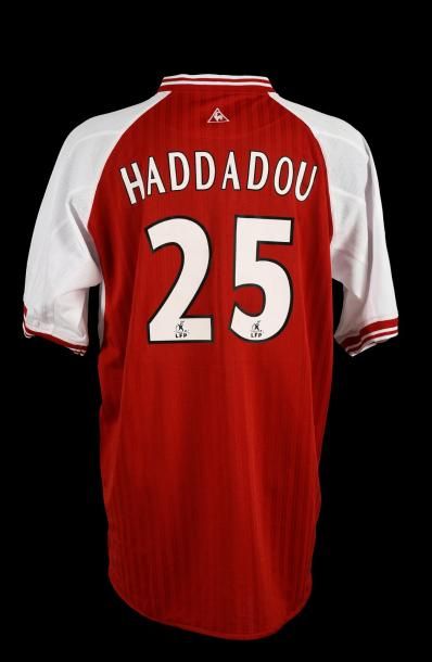 null Mohamed Haddadou n°25
Maillot du Stade de Reims pour la saison 2002-2003 du...