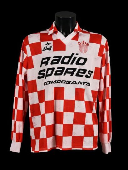 null Maillot n°13 de l'AS Beauvais Oise pour la saison 1994-1995 de Ligue 2. Marque...