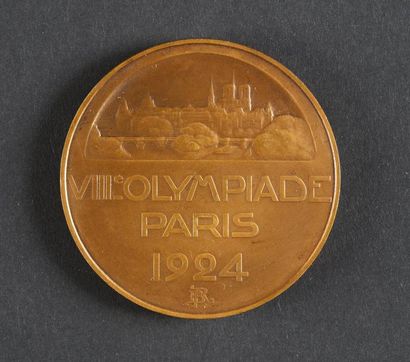 null Médaille de participation des VIIIème Jeux d'été. Par Raoul Benard. En bronze.
Diamètre...