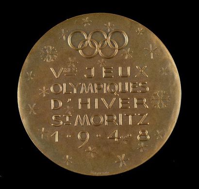 null Médaille officielle des participants. Graveur Huguenin. En bronze.
Diamètre...