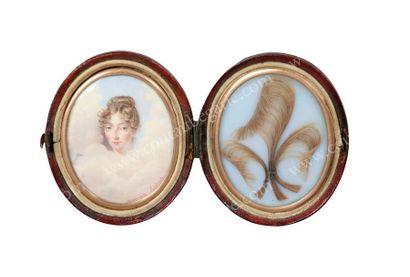 null GASTAL-LAËDERICH, Marguerite miniaturiste française active entre 1814 et 1830.
Portrait...