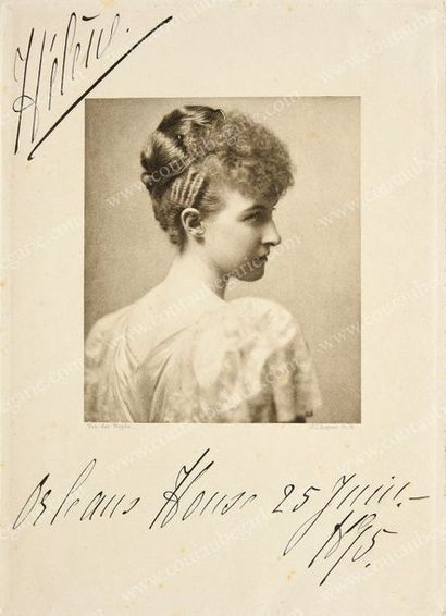 null HÉLÈNE, princesse d'Orléans, duchesse d'Aoste (1871-1951).
Lithographie signée...