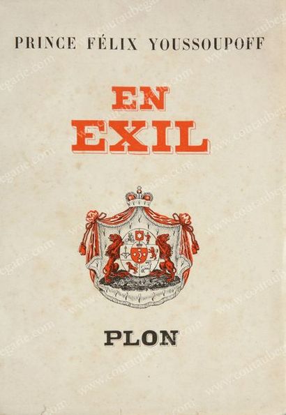 null YOUSSOUPOFF, prince Félix (1887-1967).
En exil (1919-1953), publié aux éditions...