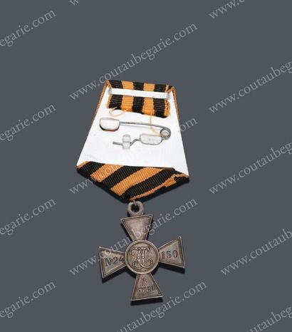 null ORDRE DE SAINT-GEORGES (Russie).
Croix de chevalier, modèle de 4ème classe en...
