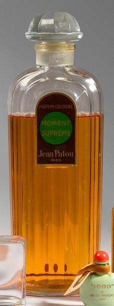 Jean Patou «Parfum cologne Moment Suprême» - (années 1930)
Important flacon en verre...