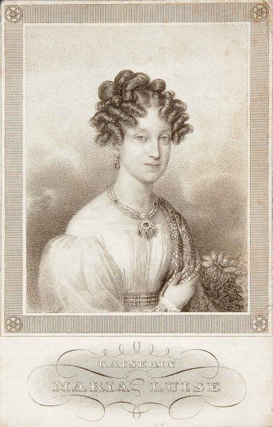 null Marie-Louise, impératrice des Français, née archiduchesse d'Autriche. Petite...