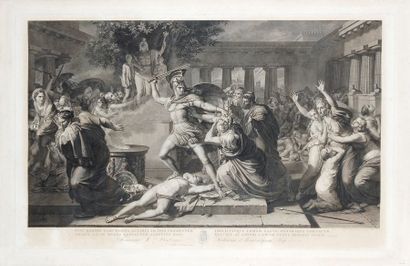 ITALIE François Ier, roi des Deux-Siciles. Gravure de Antonius Ricciani, imprimée...