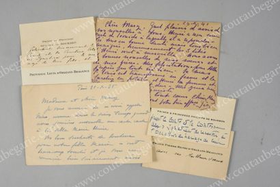 null Lettre autographe signée «Pierre» datée du 23 octobre 1941, Paris, adressée...