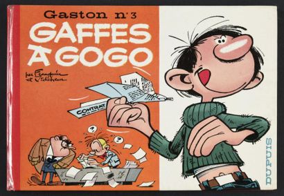 FRANQUIN 
GASTON 03. Gaffes à Gogo.
Edition originale à l'italienne à l'état proche...