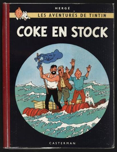 HERGÉ TINTIN 19. Coke en stock. B24.
Edition originale française DL 3° trimestre...