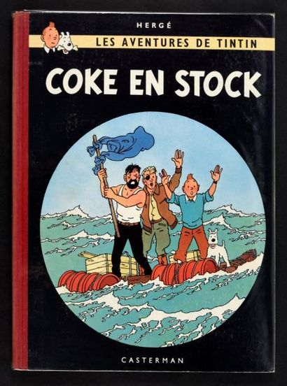 HERGÉ TINTIN 19. Coke en stock. B24.
Edition originale française DL 3° trimestre...