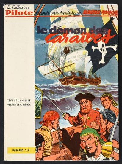 HUBINON 
Barbe Rouge 01. Le démon des caraïbes.
Edition originale française cartonnée...