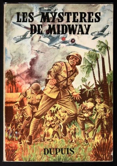 HUBINON 
Buck Danny 02. Les mystères de Midway.
Édition originale de 1948, 2e tirage...