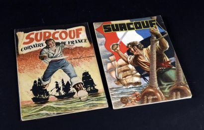 HUBINON 
SURCOUF, terreur des Mers et
SURCOUF CORSAIRE DE France. Les deux albums...