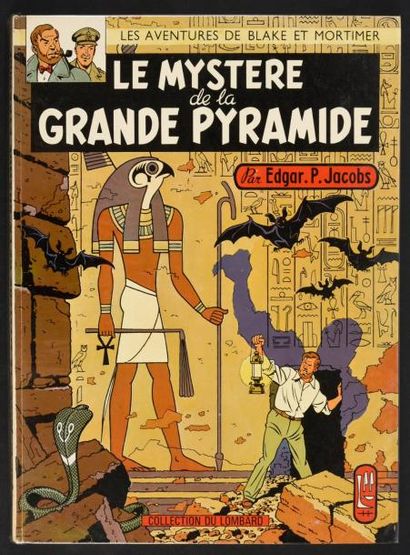 JACOBS 
Blake et Mortimer 03/04.
Le Mystère de la grande pyramide 1 et 2.
Edition...