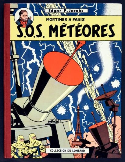 JACOBS 
Blake et Mortimer 07. S.O.S. Météores.
Edition originale belge de 1959 (Avec...