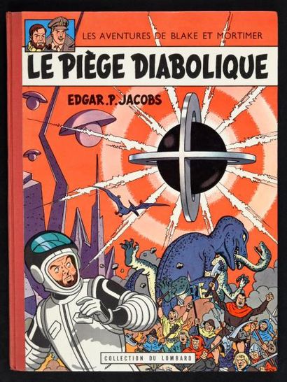 JACOBS 
BLAKE ET MORTIMER 08. Le piège diabolique.
Edition originale de 1962 à l'état...
