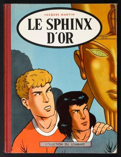 MARTIN 
ALIX 02. LE SPHINX D'OR.
En édition originale Lombard, bien complète de son...