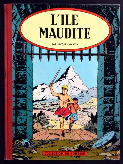 MARTIN 
ALIX 03. L'ÎLE MAUDITE.
En édition originale Lombard, sans son point Tintin.
Très...