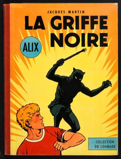 MARTIN 
ALIX 05. LA GRIFFE NOIRE.
En édition originale belge Lombard, sans son point...